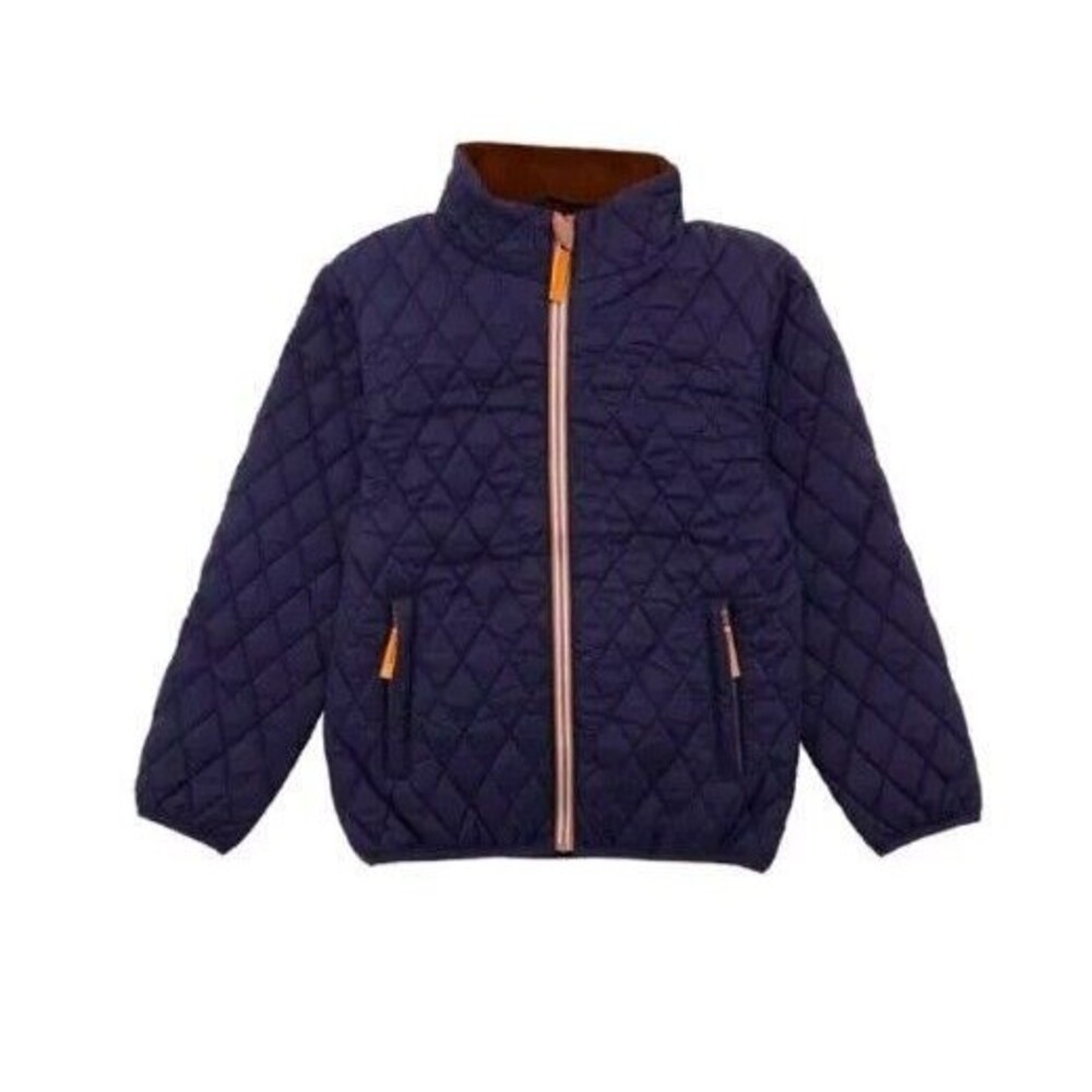NEW Northern Classics Women's Quilted Puffer Jacket in Navy Size Small